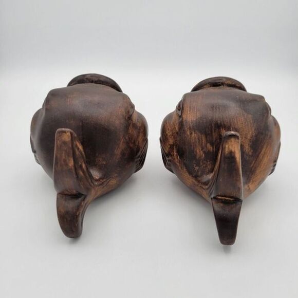 Vintage Pair of World Gift Wide Mouth Fish Trinket Dishes - Picture 5 of 12